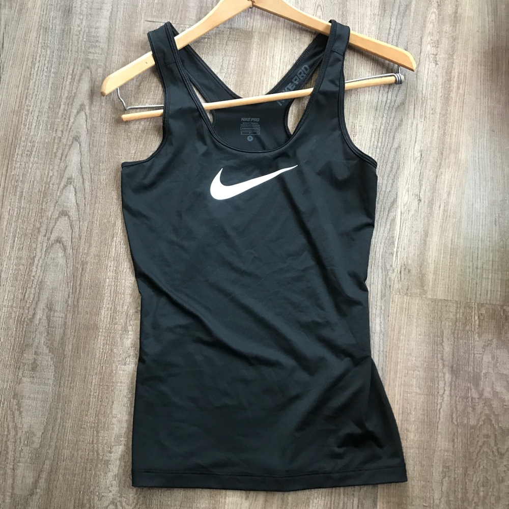 NIKE PRO DRI-FIT BLACK TANK TOP